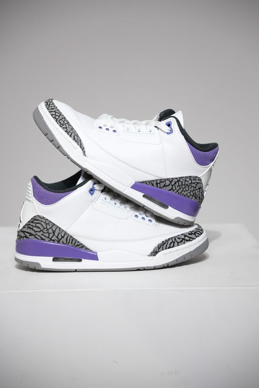 Jordan 3 Dark Iris (Taille 42)