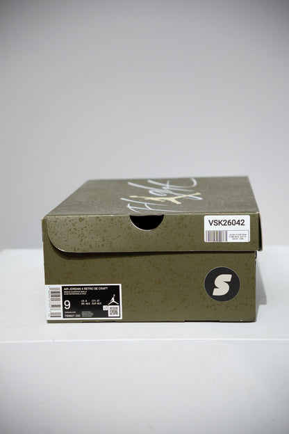 Jordan 4 Craft Olive (Taille 42,5)