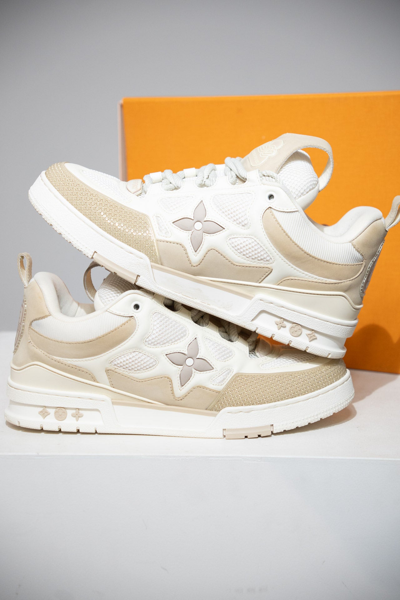 Louis Vuitton Skate Beige (Taille 45 (9,5IT))