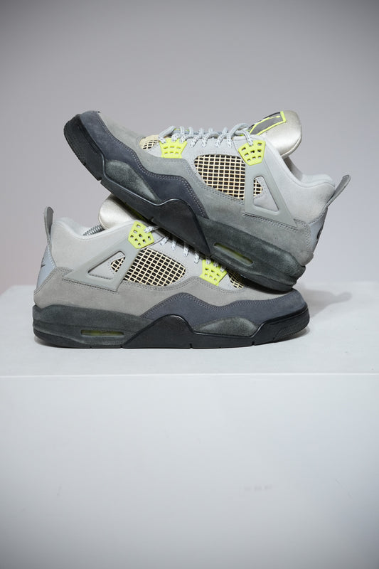 Jordan 4 Neon Green (Taille 43)