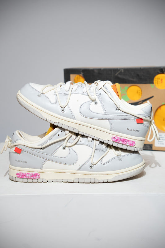 Dunk Low Off White Lot 22/50 (Taille 41)