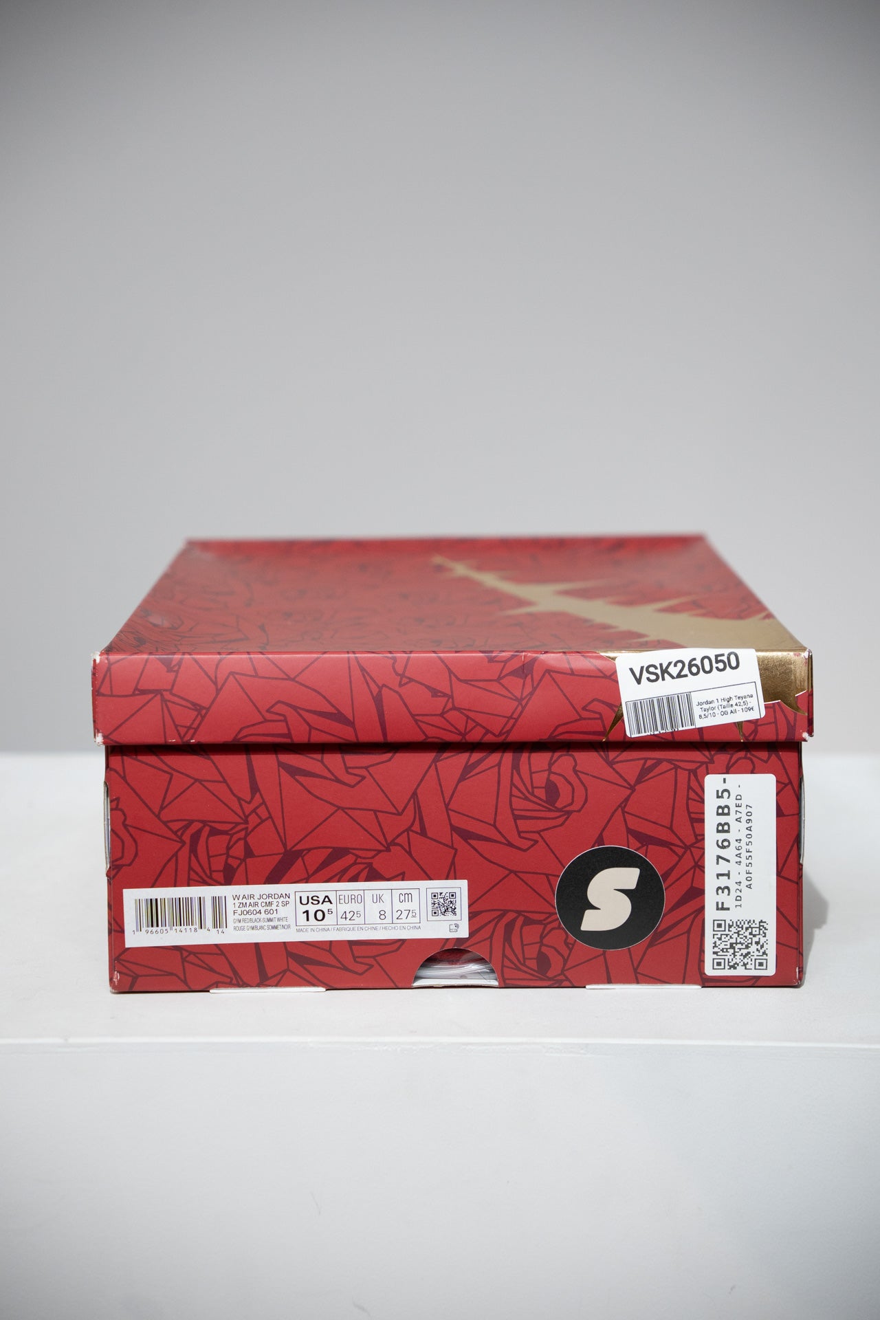 Jordan 1 High Teyana Taylor (Taille 42,5)