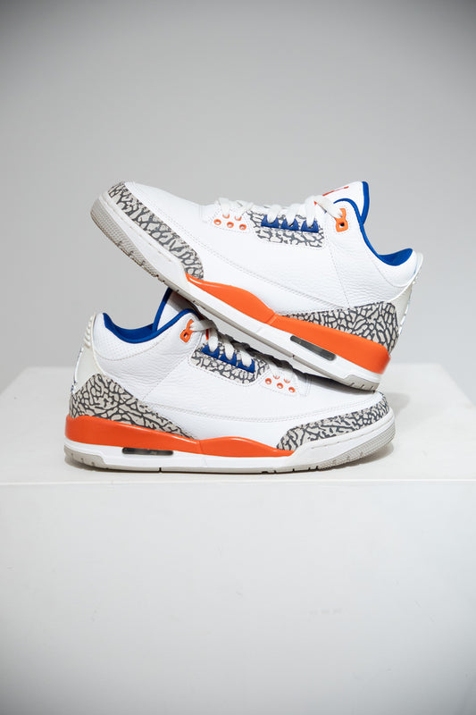 Jordan 3 Knicks (Taille 41)