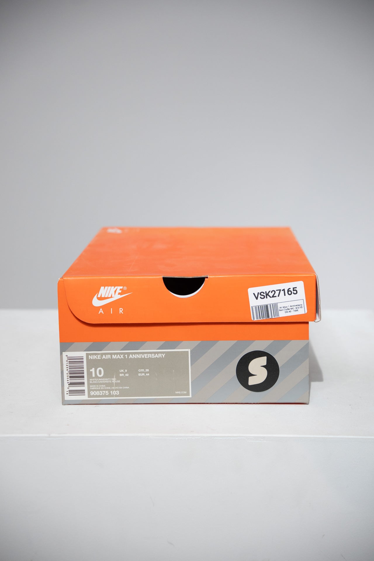 Air Max 1 Anniversary Red (Taille 44)