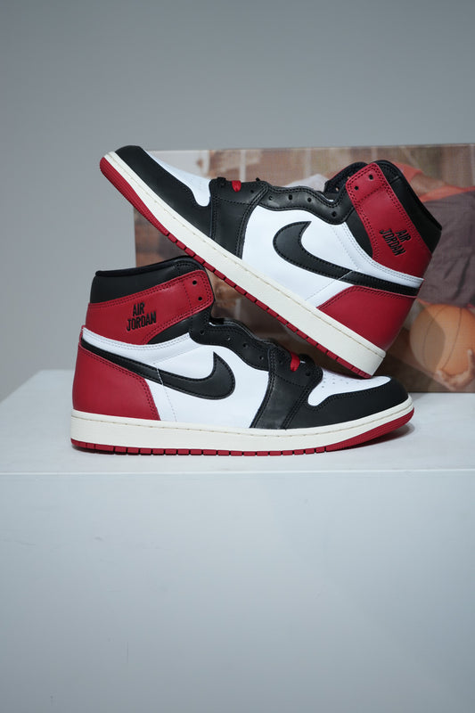 Jordan 1 High Black Toe Reimagined (Taille 46)