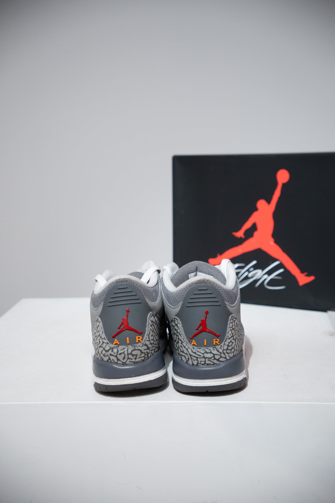 Jordan 3 Cool Grey GS (Taille 39)