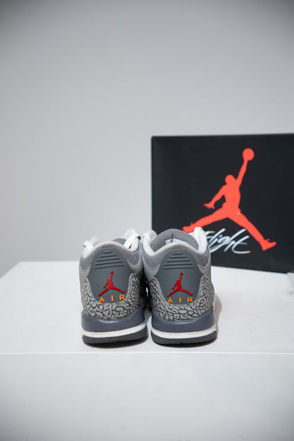 Jordan 3 Cool Grey GS (Taille 39)