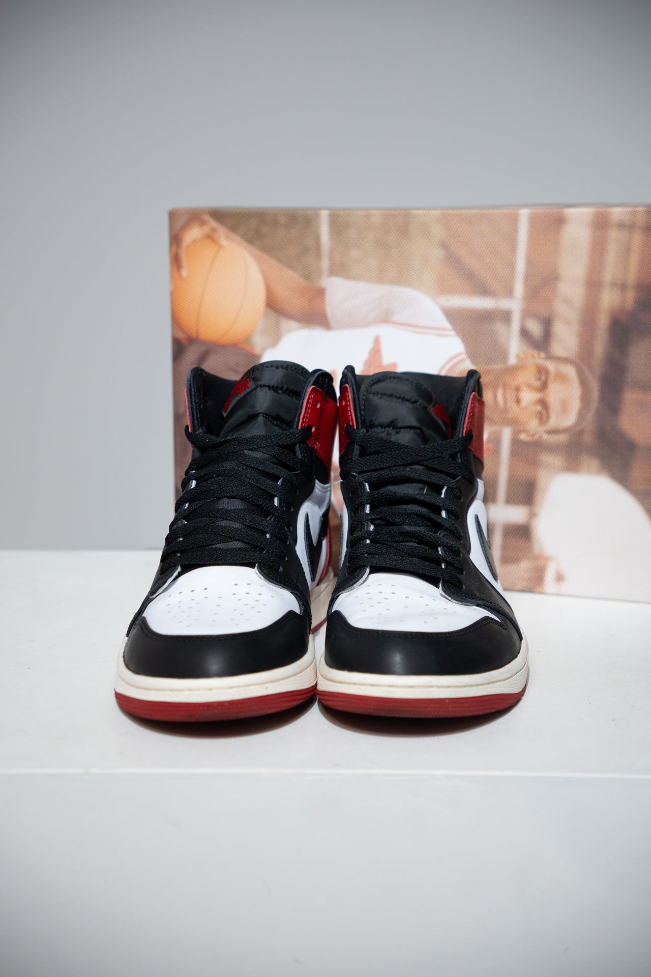 Jordan 1 High Black Toe Reimagined (Taille 46)