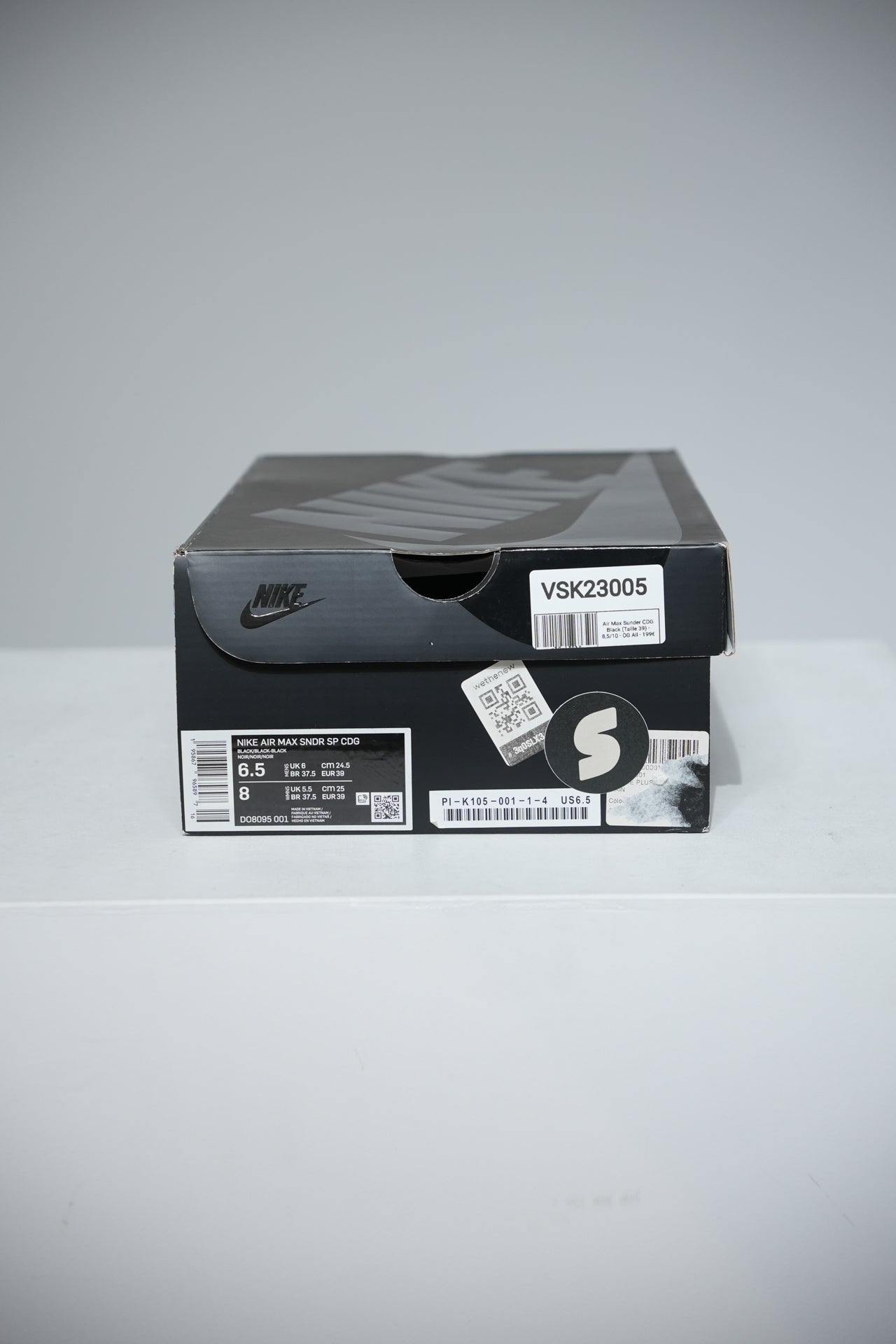 Air Max Sunder CDG Black (Taille 39)
