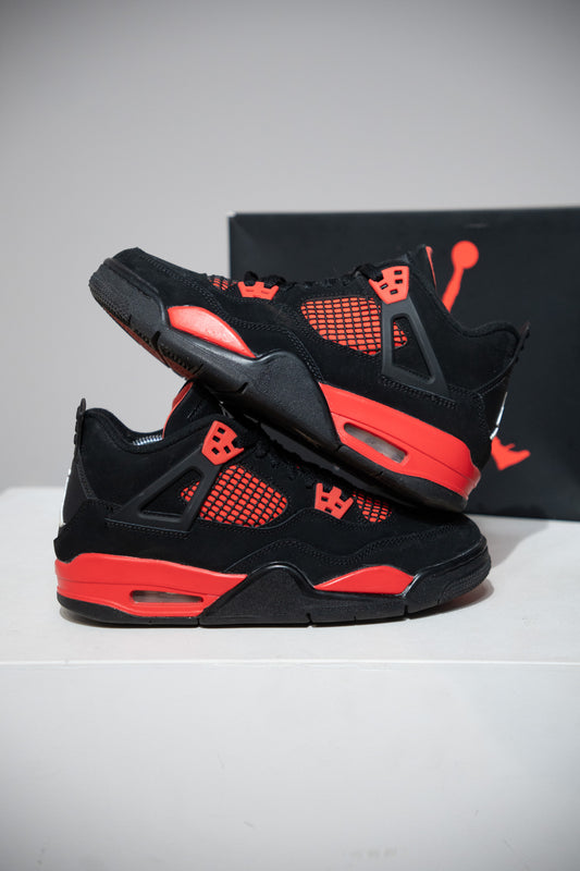 Jordan 4 Red Thunder GS (Taille 40)