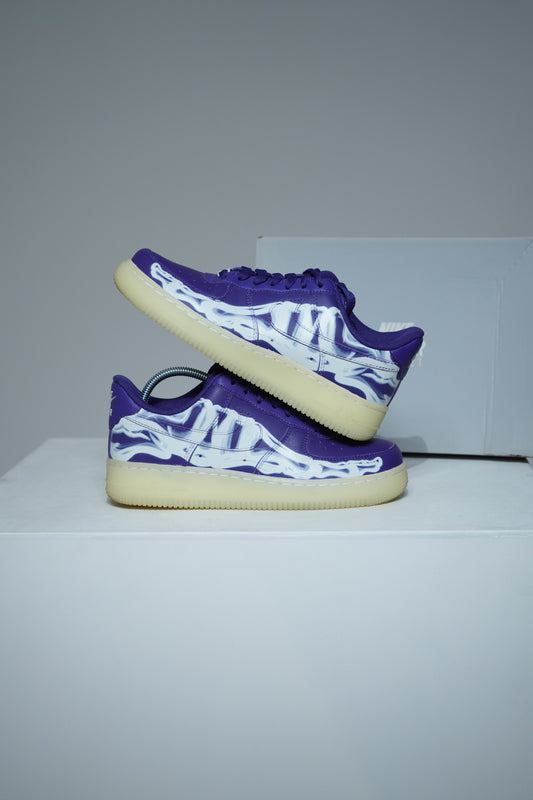 Air Force 1 Skeleton Purple (Taille 37,5)
