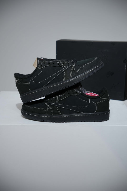 Jordan 1 Low Travis Scott Black Phantom (Taille 47)