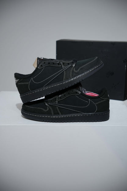Jordan 1 Low Travis Scott Black Phantom (Taille 41)