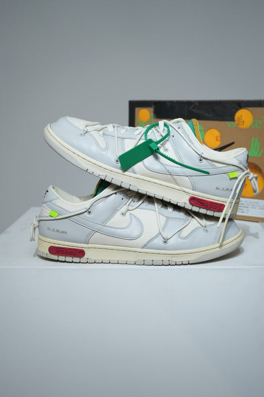 Dunk Low Off-White Lot 25/50 (Taille 48,5)