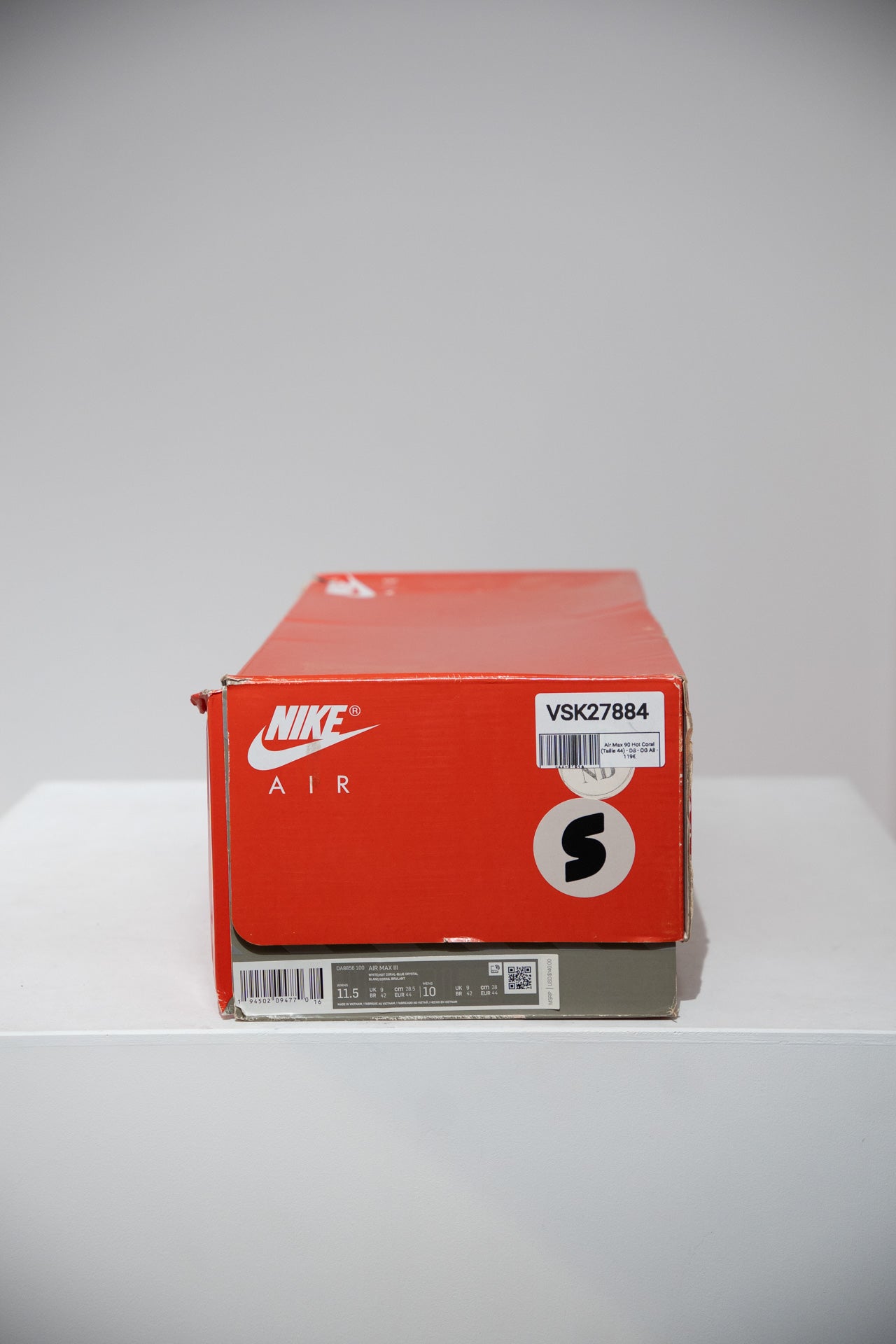 Air Max 90 Hot Coral (Taille 44)