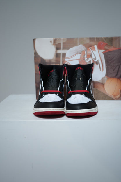 Jordan 1 High Black Toe Reimagined (Taille 45,5)