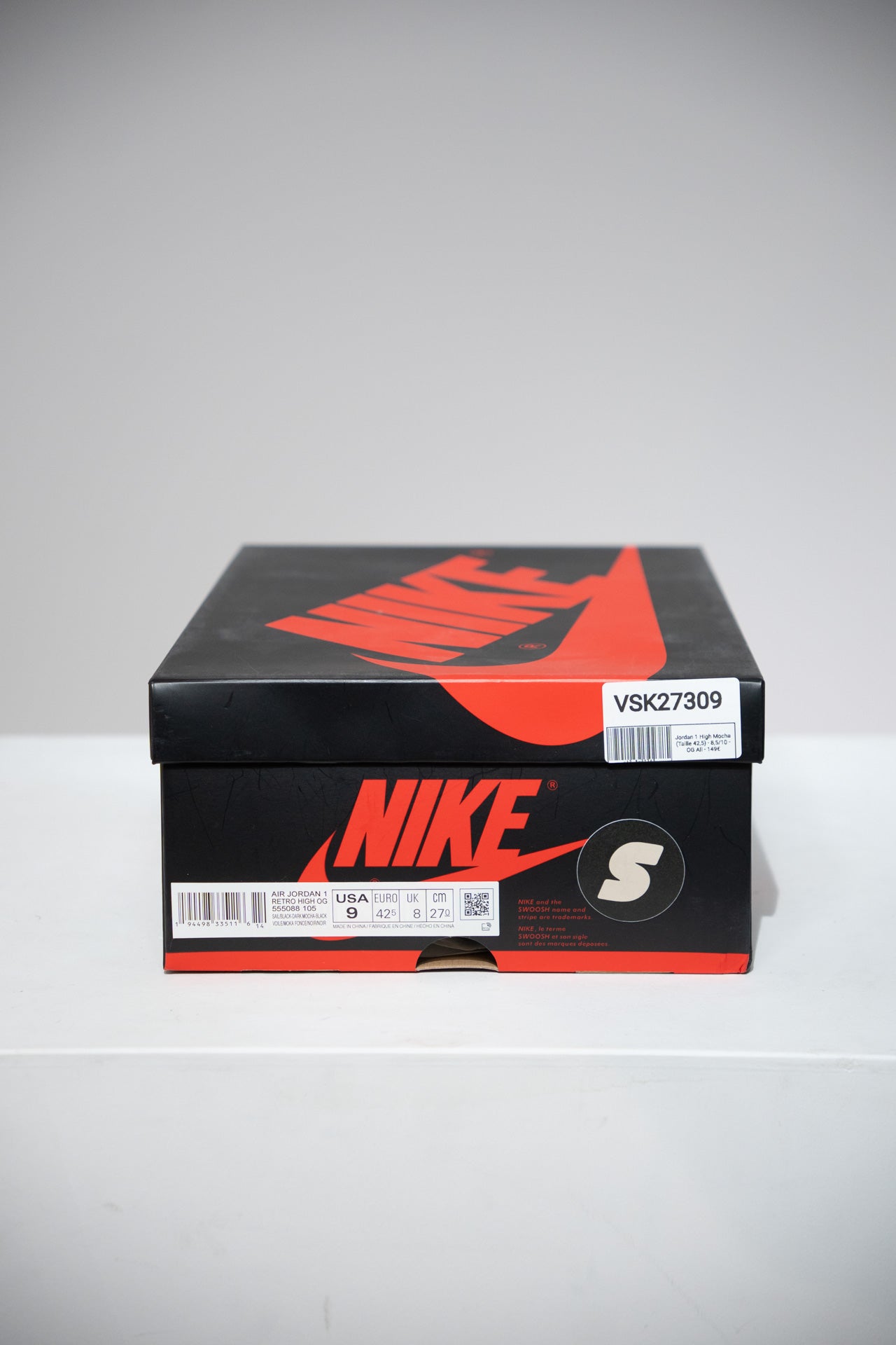 Jordan 1 High Mocha (Taille 42,5)