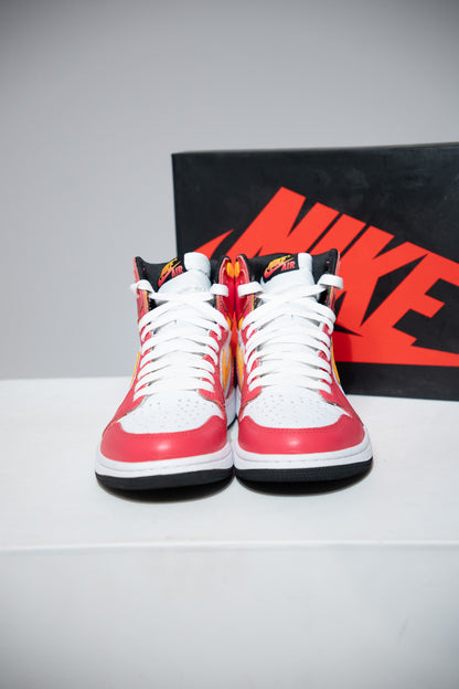 Jordan 1 High Fusion Red (Taille 42,5)