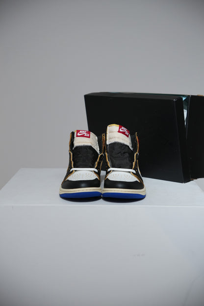 Jordan 1 high Union Fragment Varsity Red Sport Royal (Taille 38)