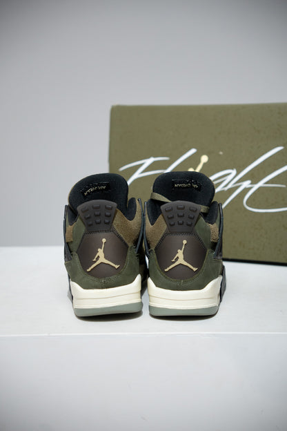 Jordan 4 Craft Olive GS (Taille 40)