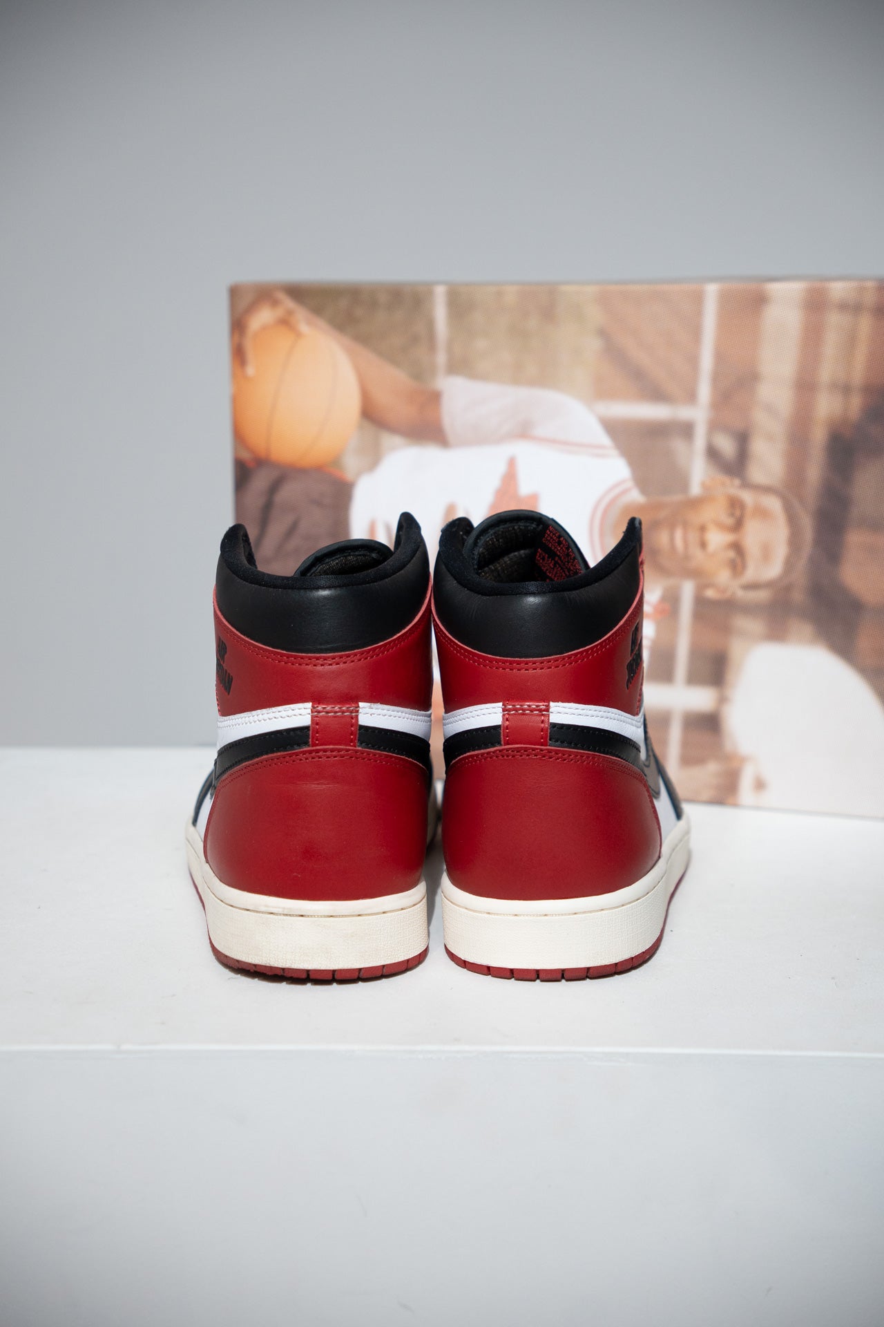 Jordan 1 High Black Toe Reimagined (Taille 46)