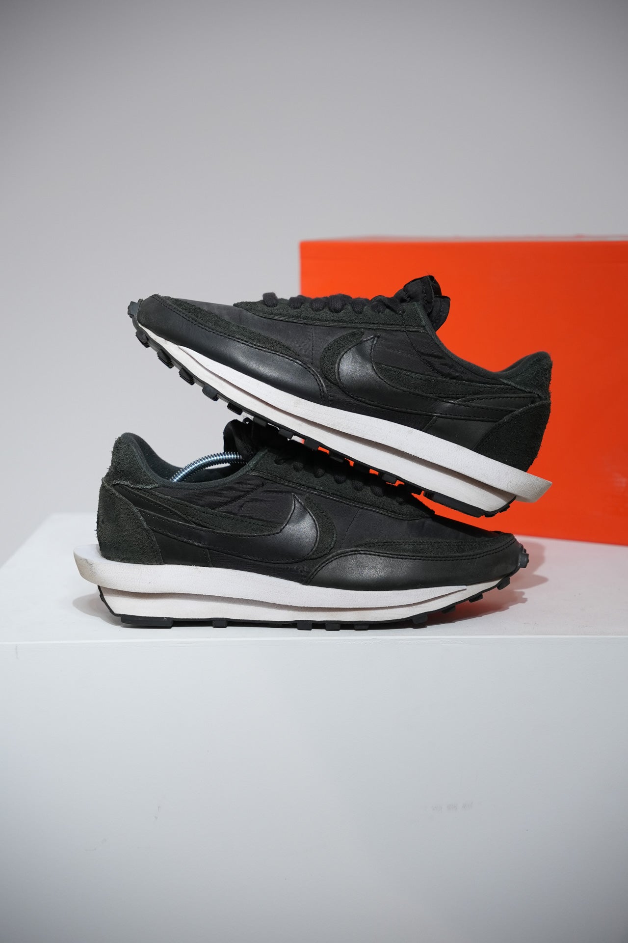 Sacai LD Waffle Nylon Black (Taille 42,5)