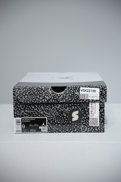Jordan 3 Midnight Navy (Taille 42,5)