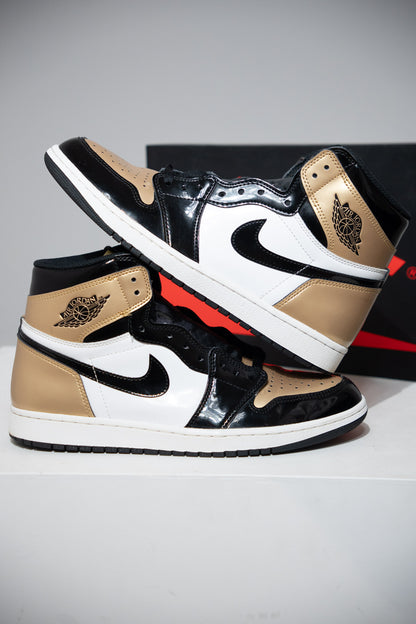Jordan 1 High Gold Toe (Taille 45)
