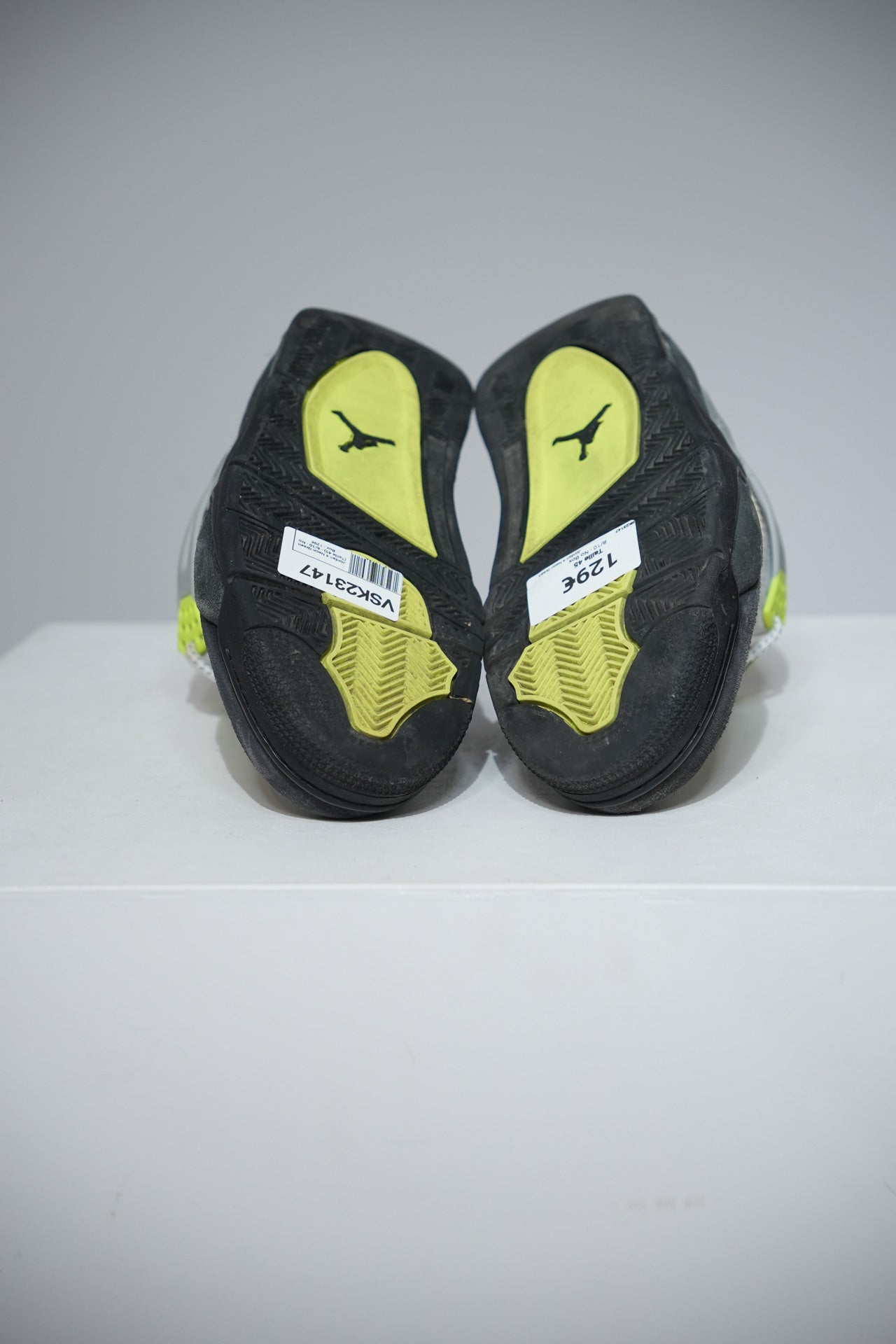 Jordan 4 Neon Green (Taille 45)