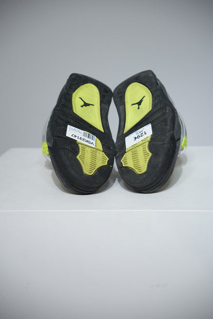 Jordan 4 Neon Green (Taille 45)