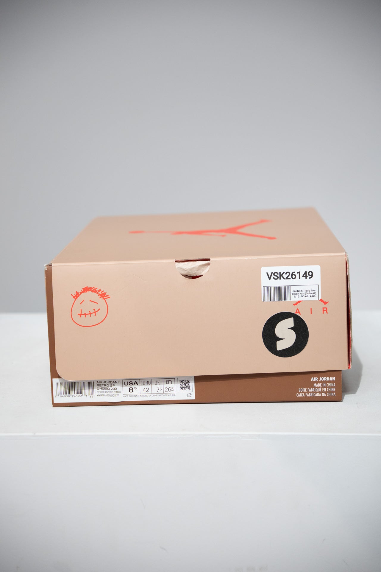 Jordan 6 Travis Scott British Kaki (Taille 42)