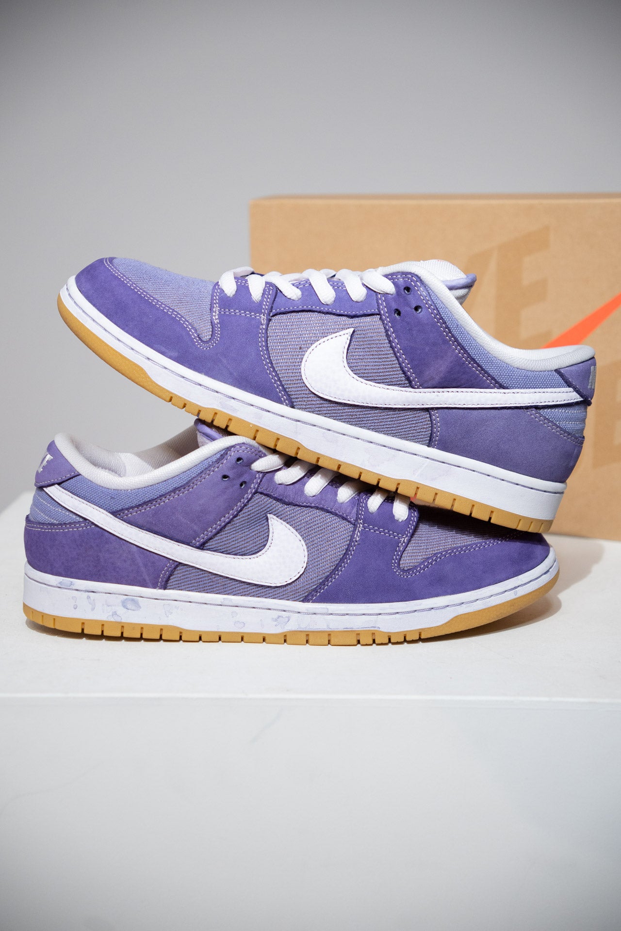 Dunk SB Bleached Lilas (Taille 45,5)