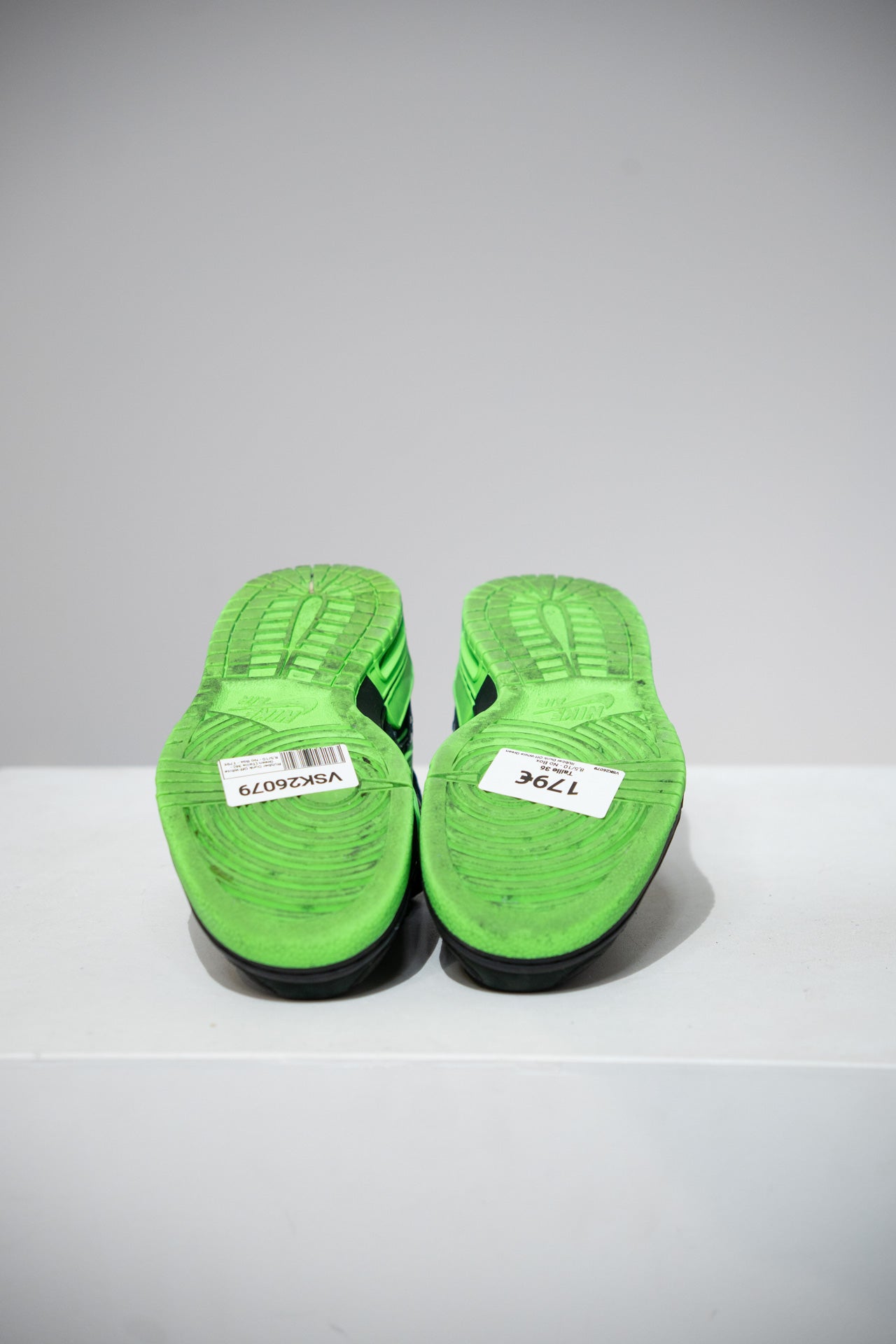 RUbber Dunk Off-White Green (Taille 36)