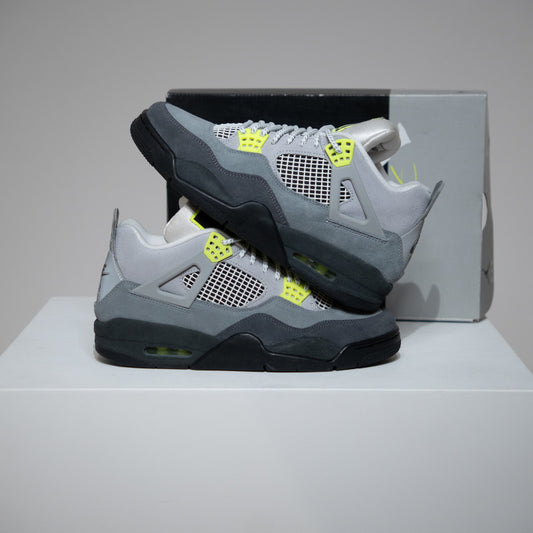 Jordan 4 Neon Green (Taille 42,5)