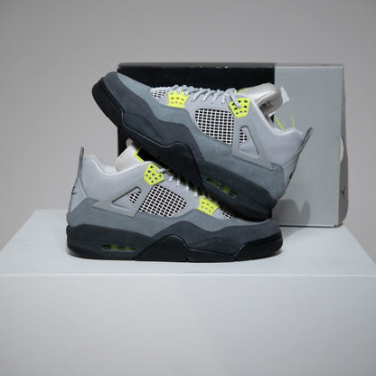 Jordan 4 Neon Green (Taille 42)