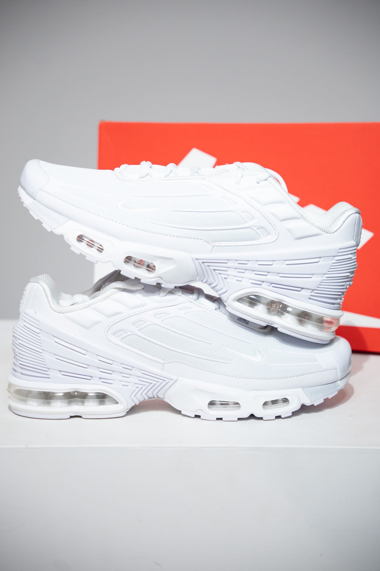 Air Max Plus (TN) III Triple White (Taille 44)