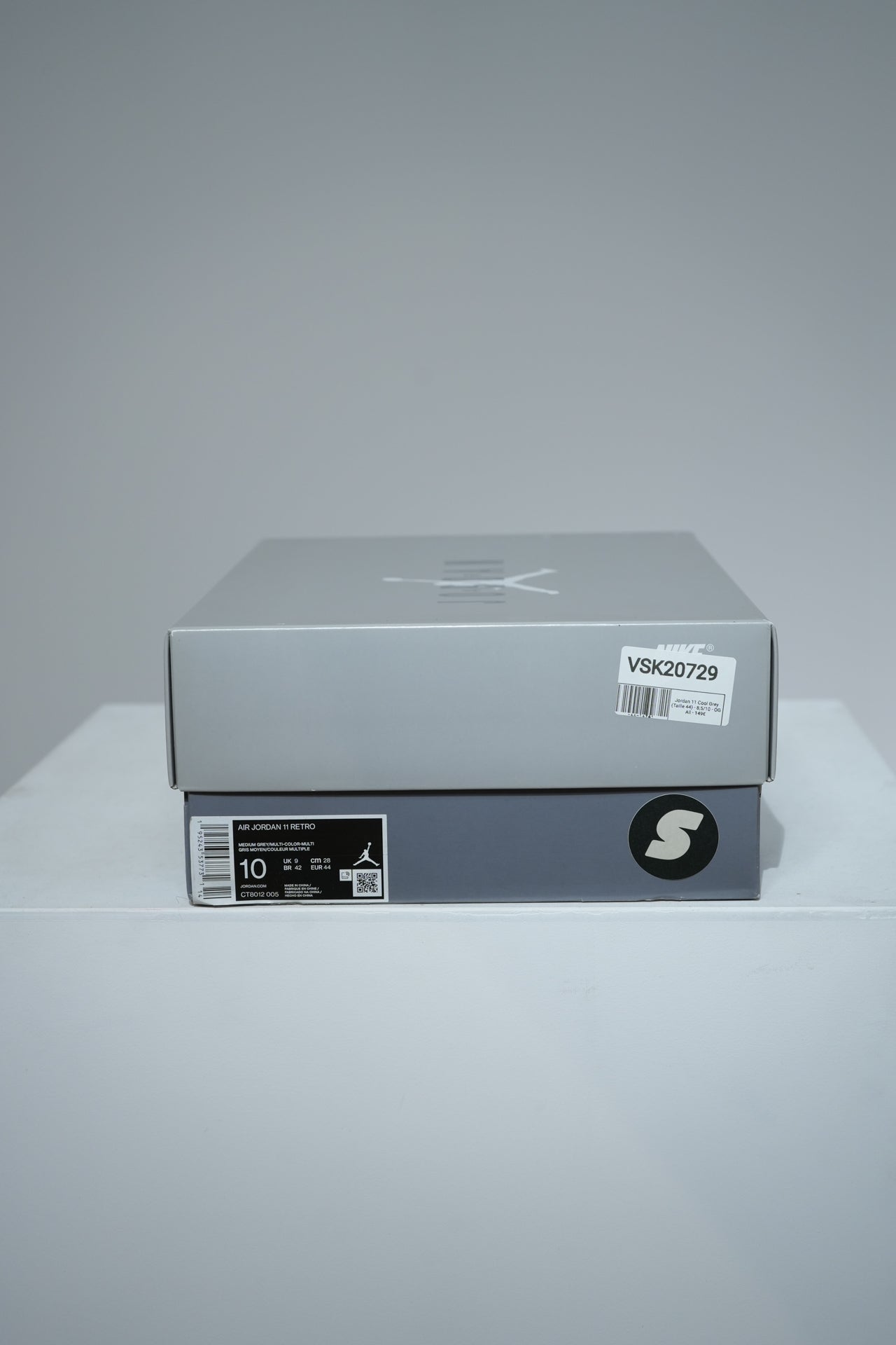 Jordan 11 Cool Grey (Taille 44)