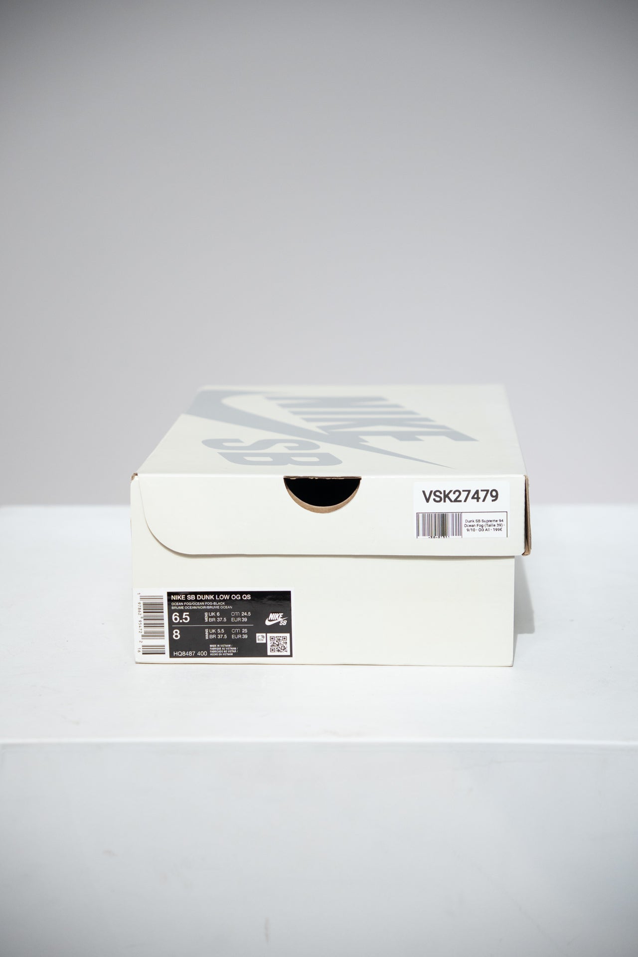 Dunk SB Supreme 94 Ocean Fog (Taille 39)