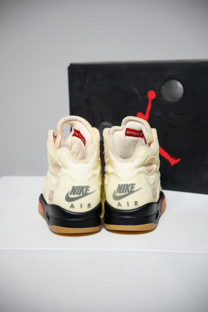 Jordan 5 Off-White Sail (Taille 42,5)
