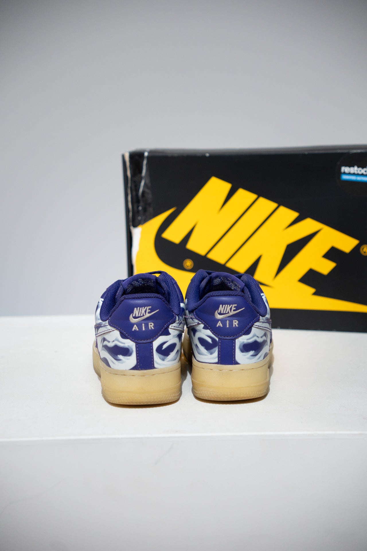 Air Force 1 Skeleton Purple (Taille 37,5)