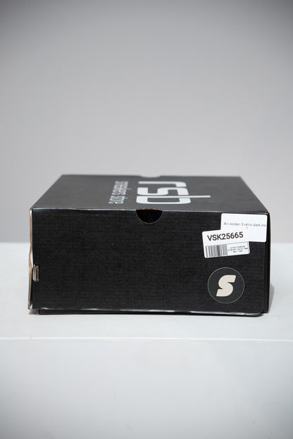 Jordan 3 Dark Iris (Taille 43)