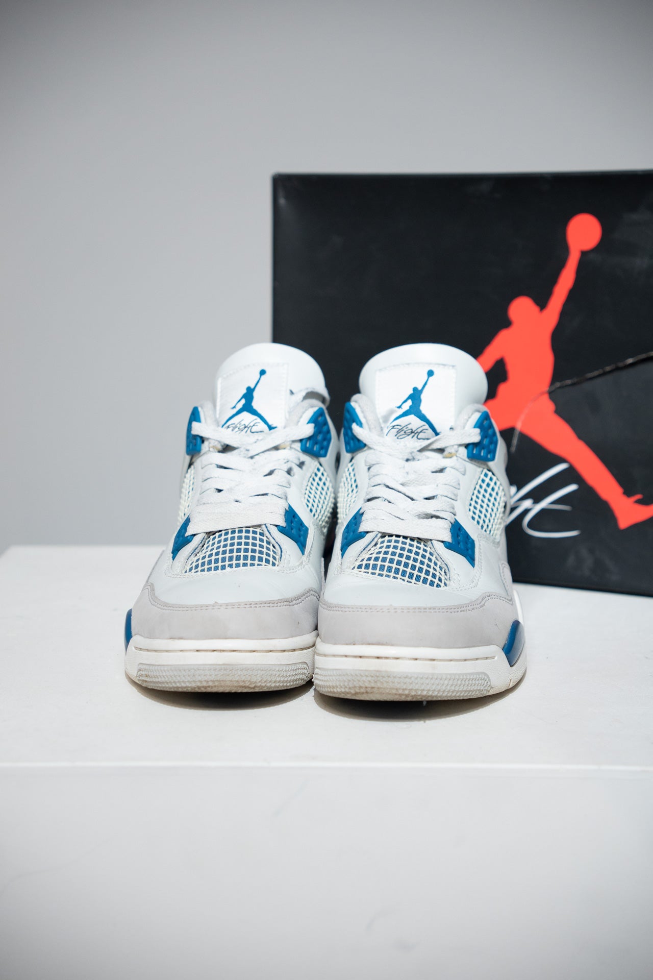 Jordan 4 Military Blue 2024 (Taille 44,5)
