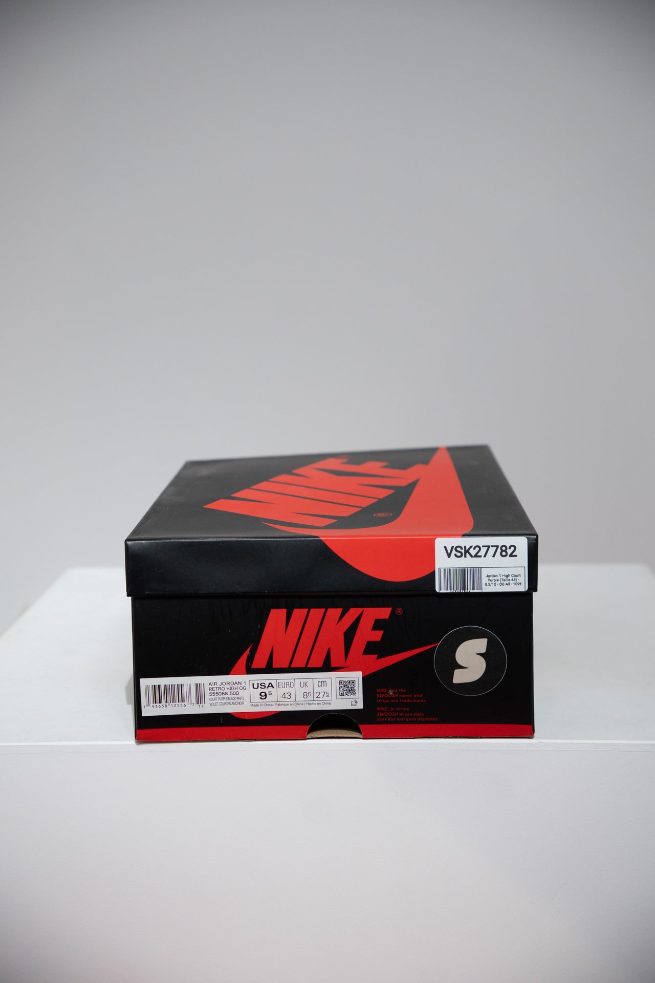 Jordan 1 High Court Purple (Taille 43)
