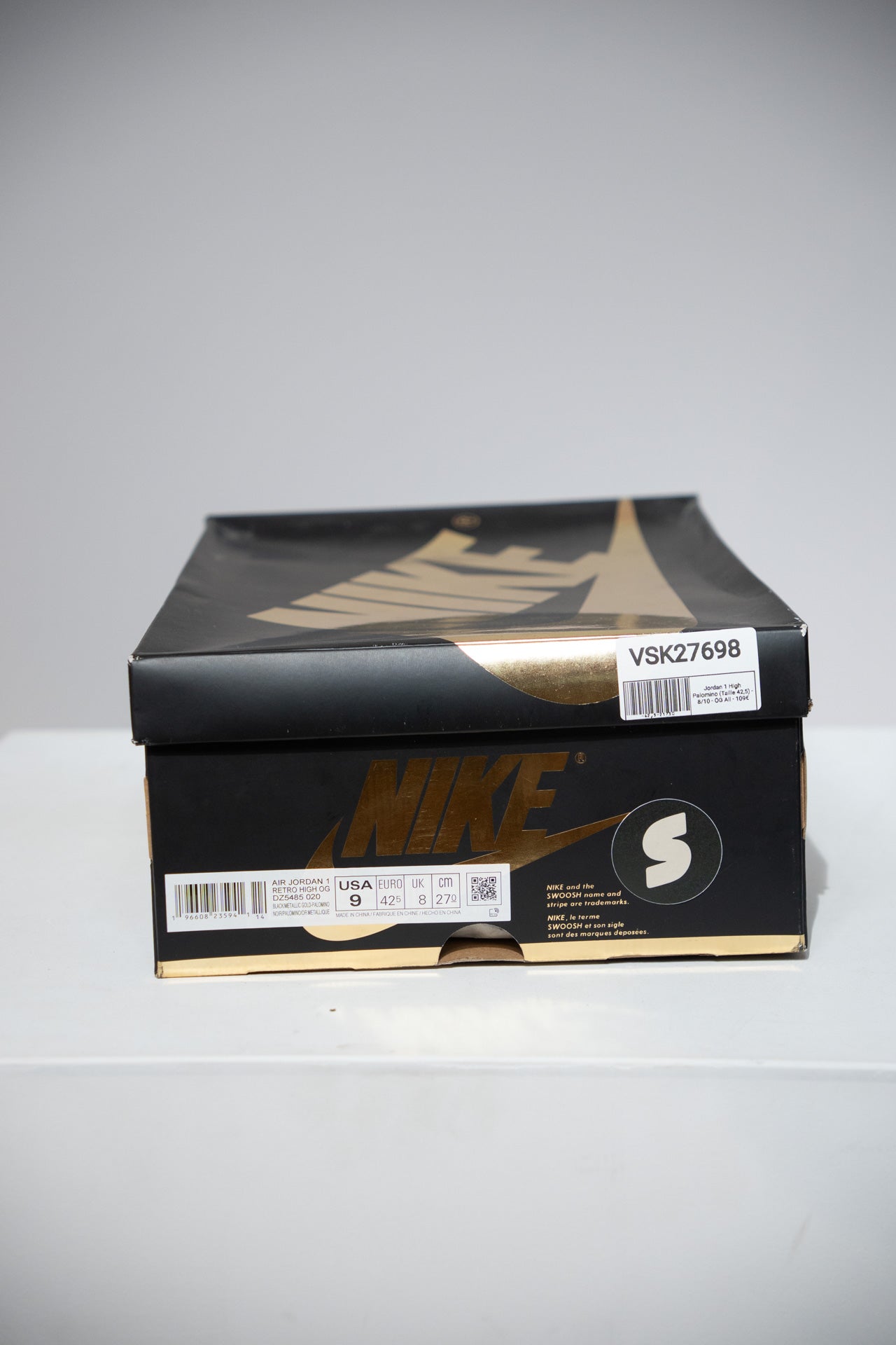 Jordan 1 High Palomino (Taille 42,5)