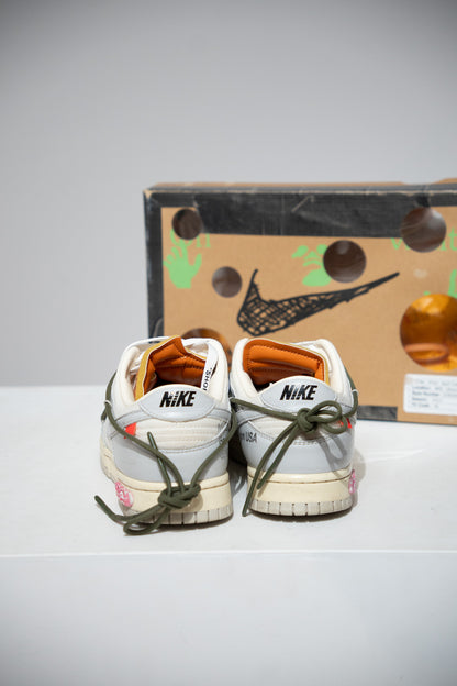 Dunk Low Off White Lot 22/50 (Taille 41)