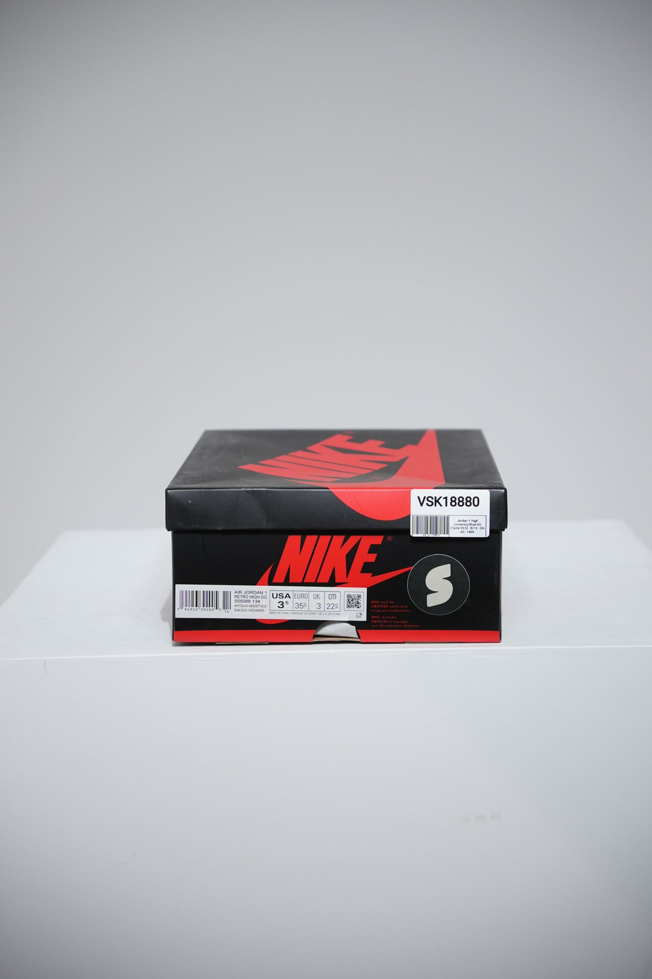 Jordan 1 High University Blue GS (Taille 35,5)