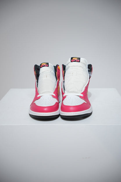 Jordan 1 High Fusion Red (Taille 43)