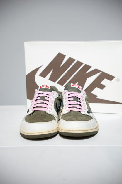 Jordan 1 Low Travis Scott Medium Olive (Taille 45)
