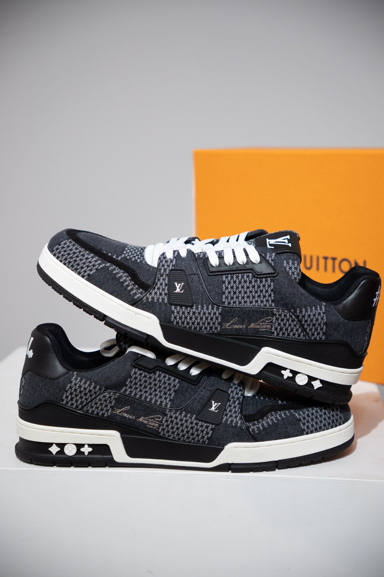 Louis Vuitton Trainer Damier (Taille 47 (11IT))