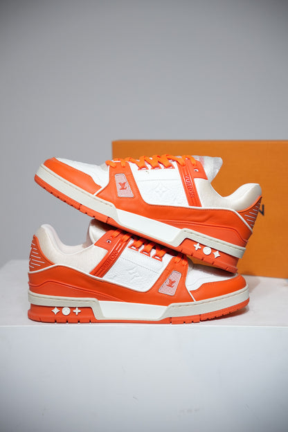 Louis Vuitton Trainer Orange (Taille 44 (8IT))